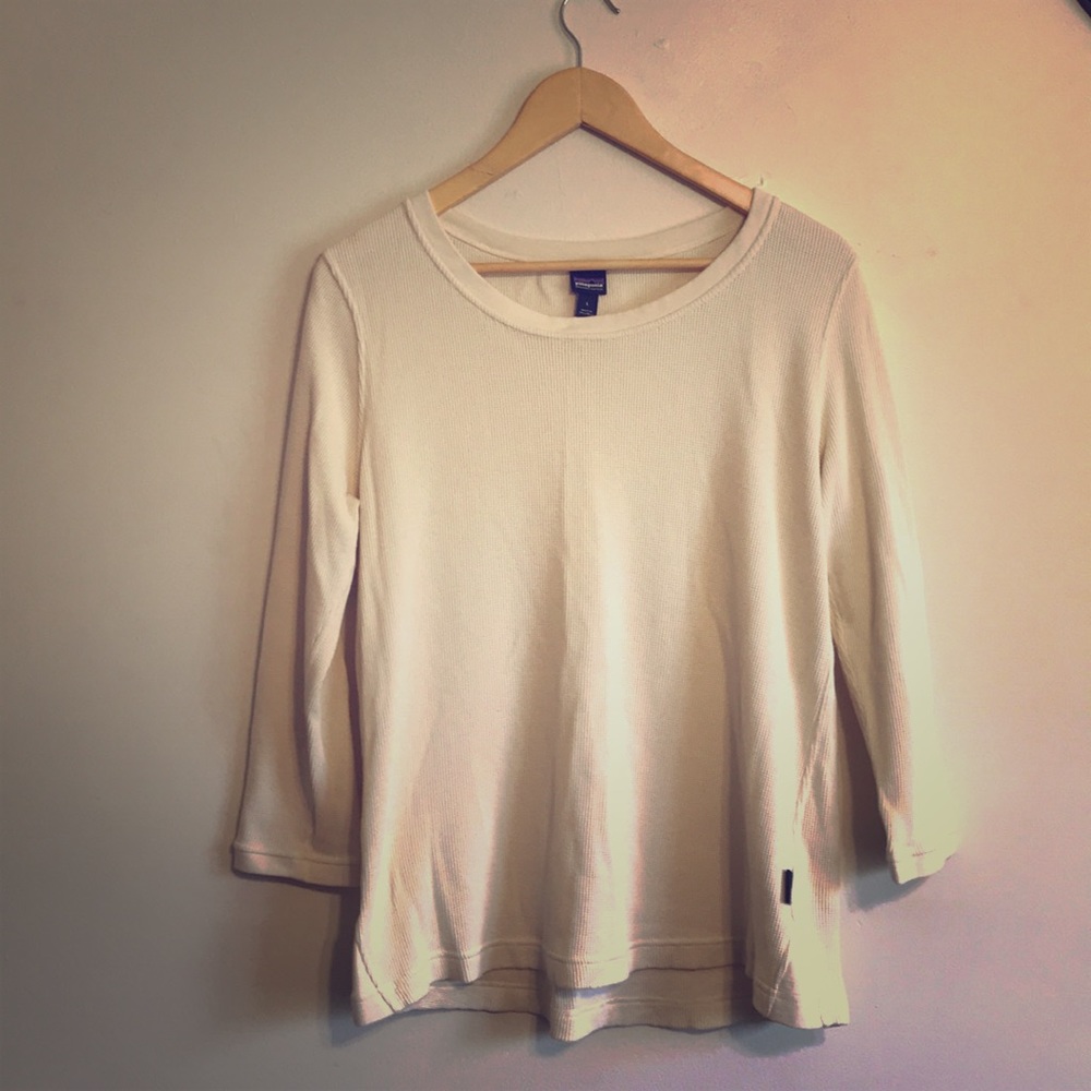 Patagonia waffle knit top